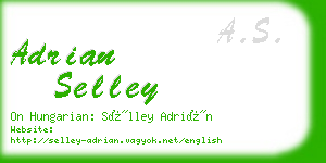 adrian selley business card